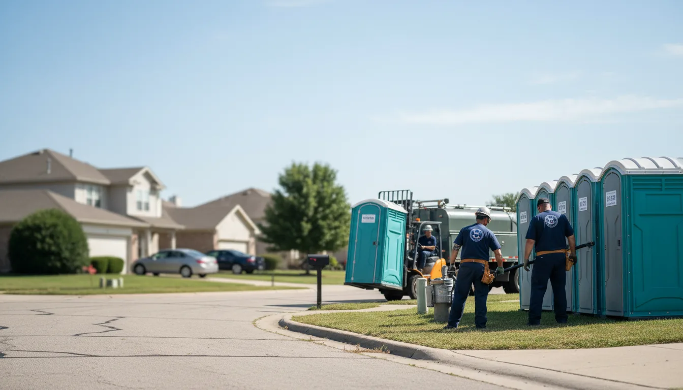 Porta Potty Rental in Louisville, OH near me